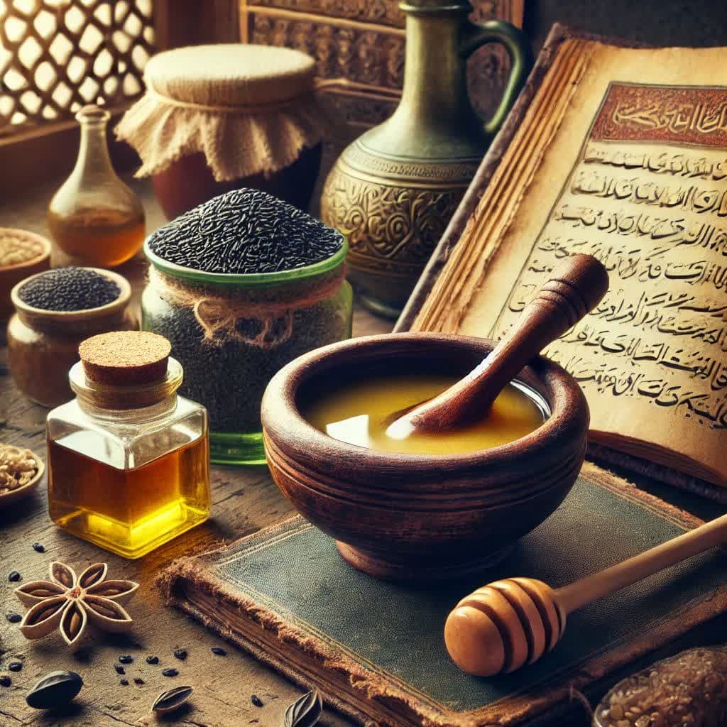 عکس روغن زرد و طب اسلامی