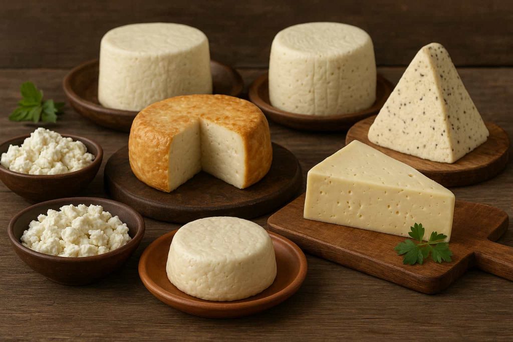 عکس اواع پنیر ایرانی